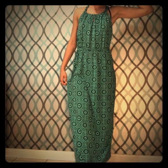 Gap Maxi Dress (floral print) - Picture 1 of 8